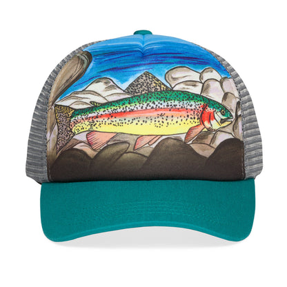 Sunday Afternoons New - Kids' Rainbow Trout Trucker