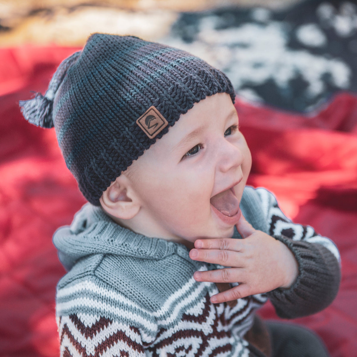 Sunday Afternoons Customer Favorite - Infant Frosty Stripe Beanie - SALE