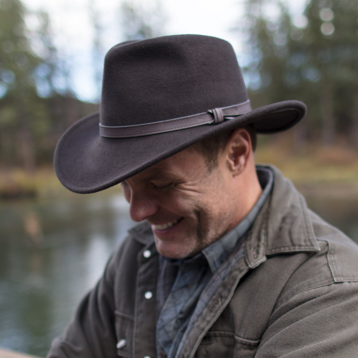 Sunday Afternoons Featured - Montana Hat - 100% Wool Felt Western Hat