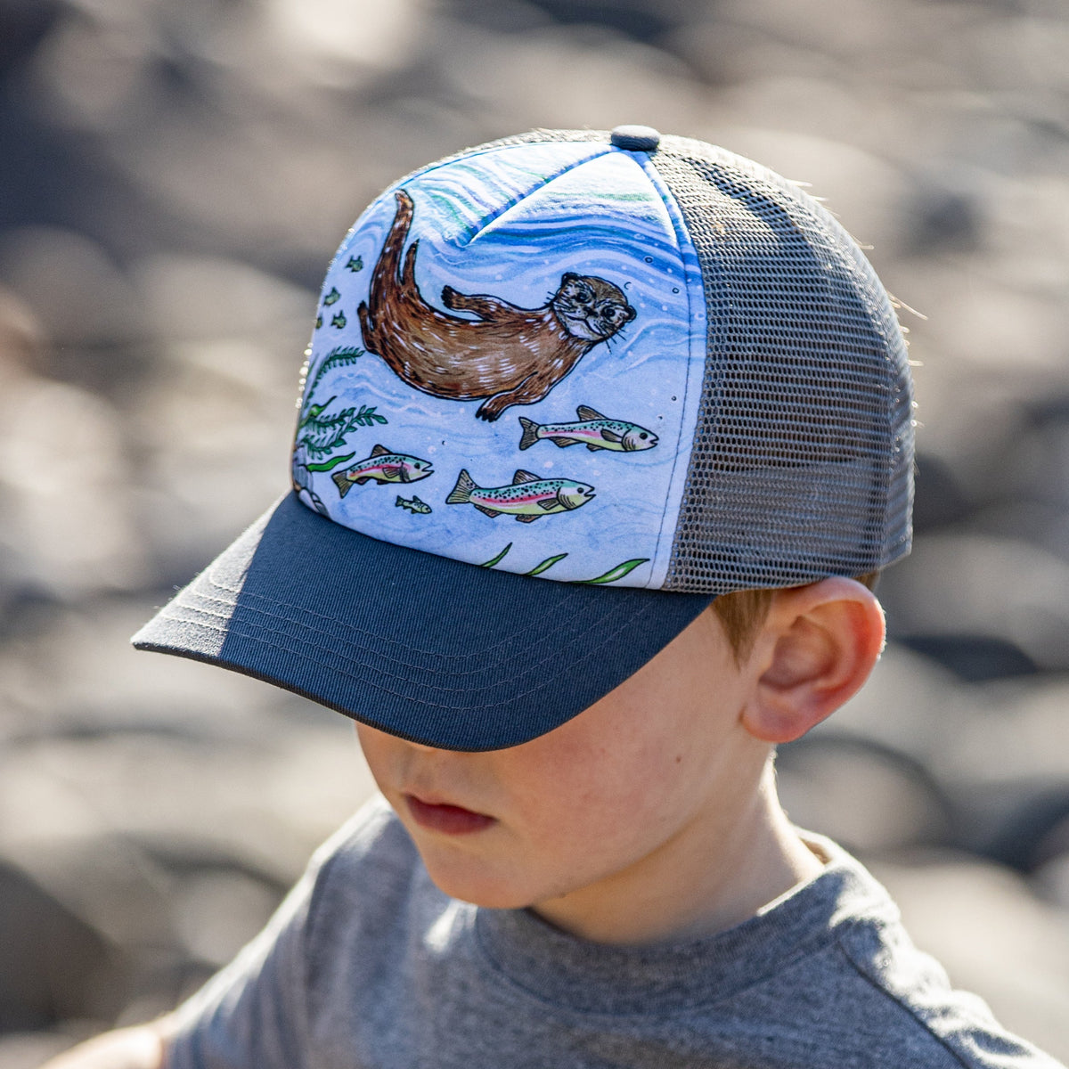 Sunday Afternoons Latest - Kids' River Otter Trucker