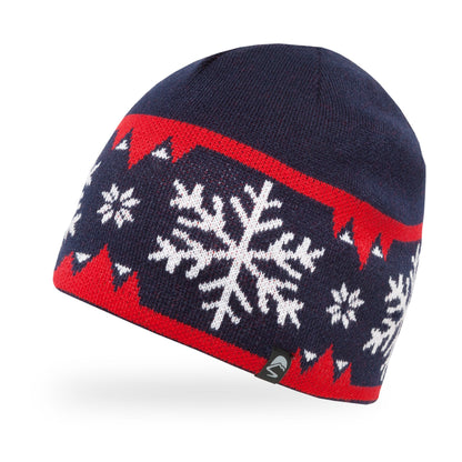 Sunday Afternoons Sale - BreezeBlocker Nordic Snowflake Beanie - SALE